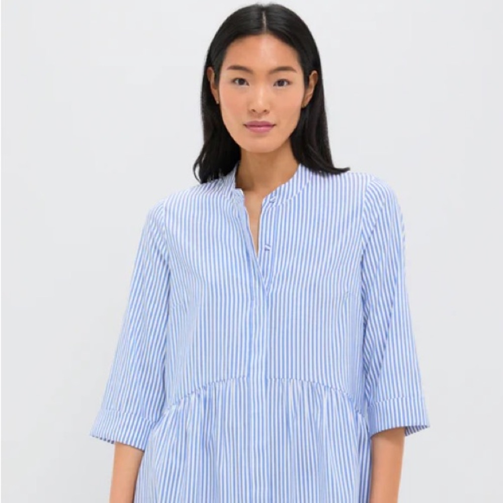 Tuckernuck Blue and White Striped Dress